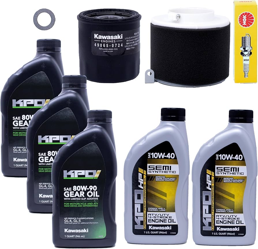 Amazon.com: Edwards Oil Change Kit fits 2017-2023 Kawasaki Mule SX